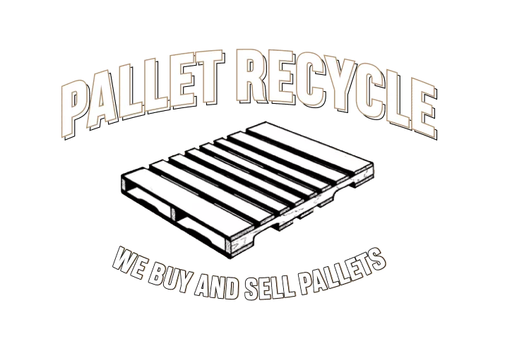 white PALLET RECYCLE LOGO FINISH